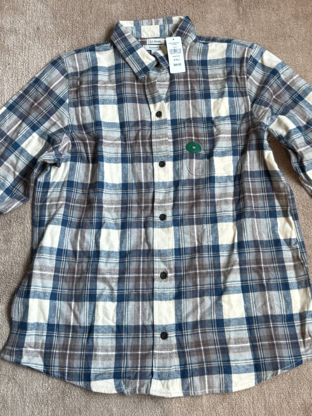 L.L. Bean Relaxed Fit Flannel